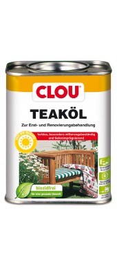 CLOU TEAKÖL (OIL) - FOR FURNITURE AND WOODEN TEAK