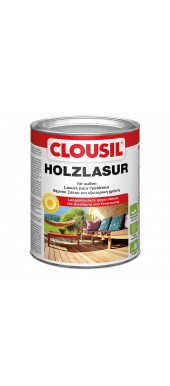 CLOUSIL HOLZLASUR - COLORED VARNISH WOOD PROTECTION