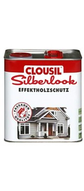 CLOUSIL SILBERLOOK (METAL EFFECT) - COLORED WOOD PROTECTION VARNISH EFFEKTHOLZSCHUTZ