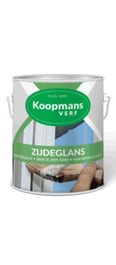 ZIJDEGLANS - WOOD & METAL WHITE LACQUER - KOOPMANS VERF